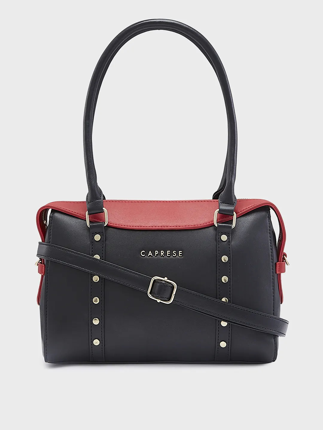 Bold red crossbody bag-Caprese Shelby Satchel Small Red