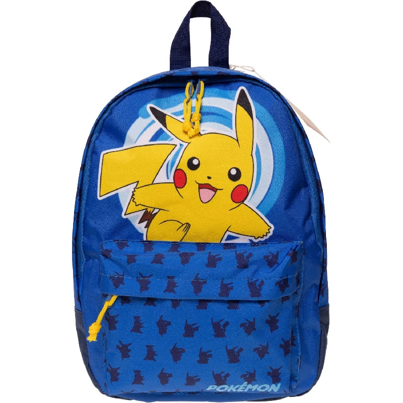 rolling backpack for smooth rides -Euromic Pokémon Backpack med firkantede front lommer