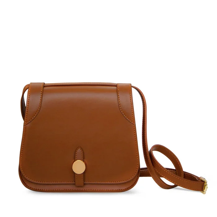 Multi-pocket crossbody bag-X Nihilo Soleste Leather Crossbody Bag Tan