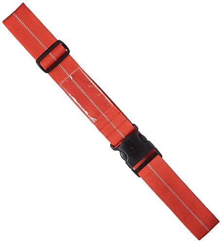 slimline suitcase for easy packing -Eagle Creek Reflective Luggage Strap, Flame Orange