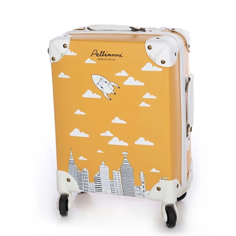 rolling suitcase for busy terminals -Pellianni City Suitcase Sun