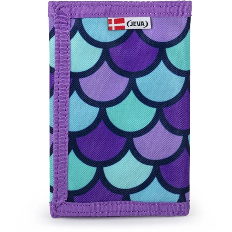 Bold tiger purses & wallets-JEVA Wallet Rainbow Mermaid