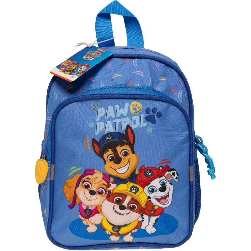 Euromic Paw Patrol Lille Backpack med 2 front lommer, 2 mesh side lommer