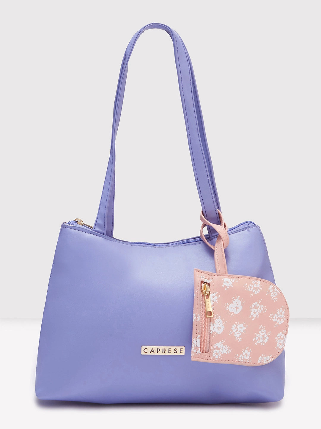 Elegant tan crossbody bag-Caprese Pyxis Satchel Small (E) Lavender