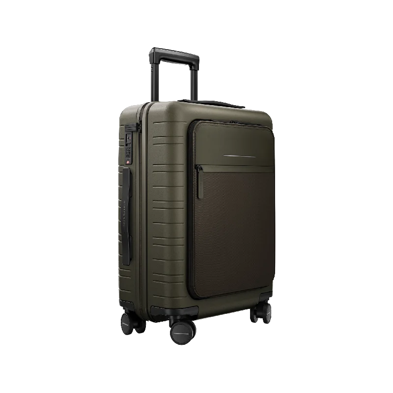 biodegradable suitcase for eco travel -Horizn Studios M5 Cabin Luggage Smart