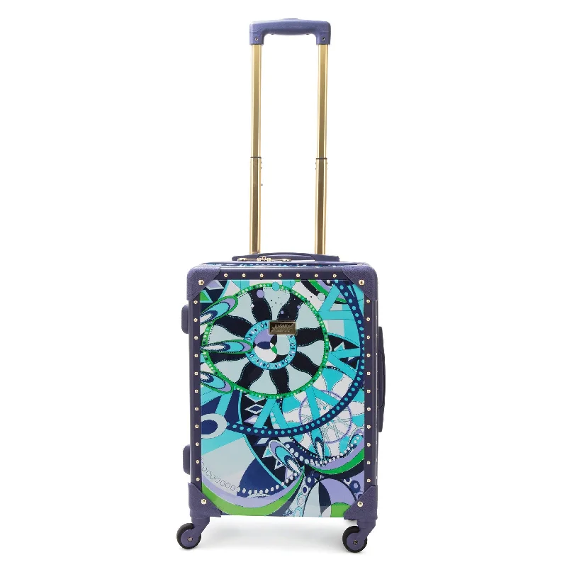 saver suitcase for thrifty trips -Macbeth Collection Women's 21 inch Luggage, Navy