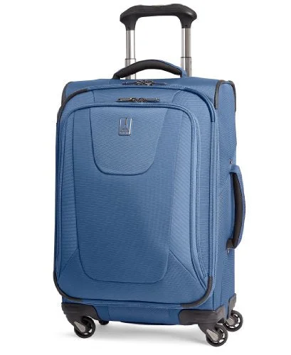 large suitcase for extra journeys -Travelpro Luggage Maxlite3 21 Inch Expandable Spinner, Blue, One Size