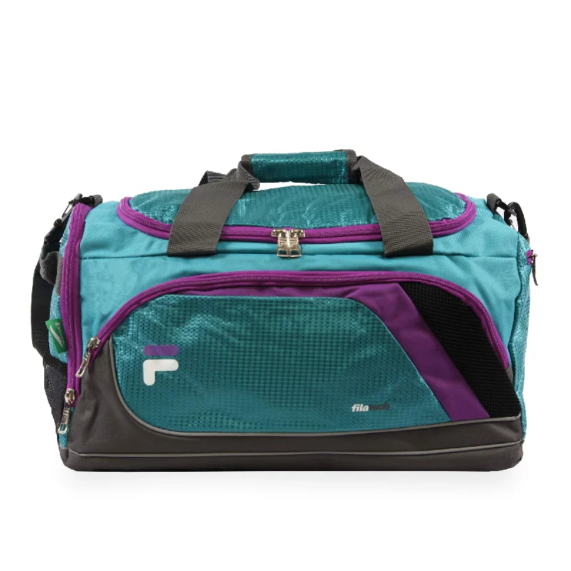 affordable duffel bags for thrifty trips -Fila Advantage 19" Sport Duffel Bag, Teal