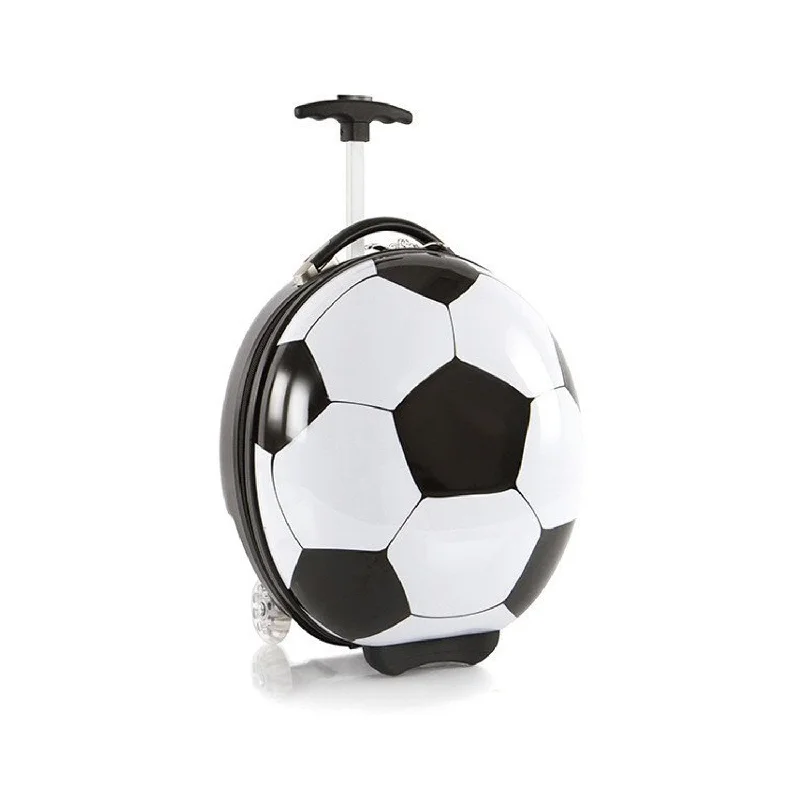 chic suitcase for sleek travel -Heys America Unisex Sport Kids Luggage Soccer Ball One Size