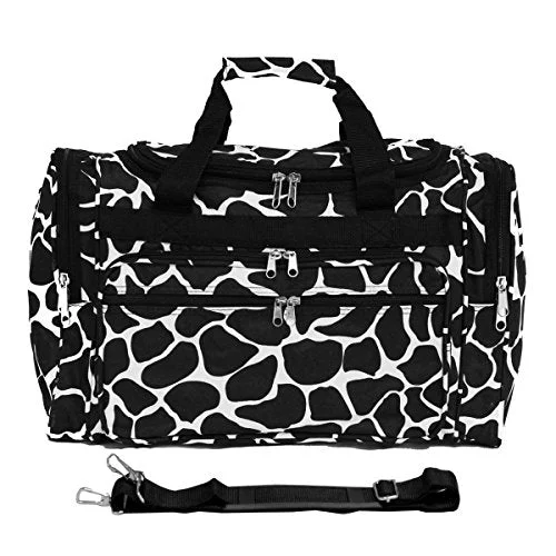 military duffel bags for tough conditions -World Traveler 22-Inch Travel Duffle Bag, Giraffe