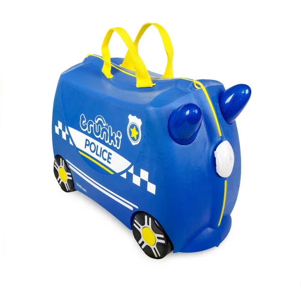 moving suitcase for relocations -Trunkie - Percy Police Car Ride on Luggage