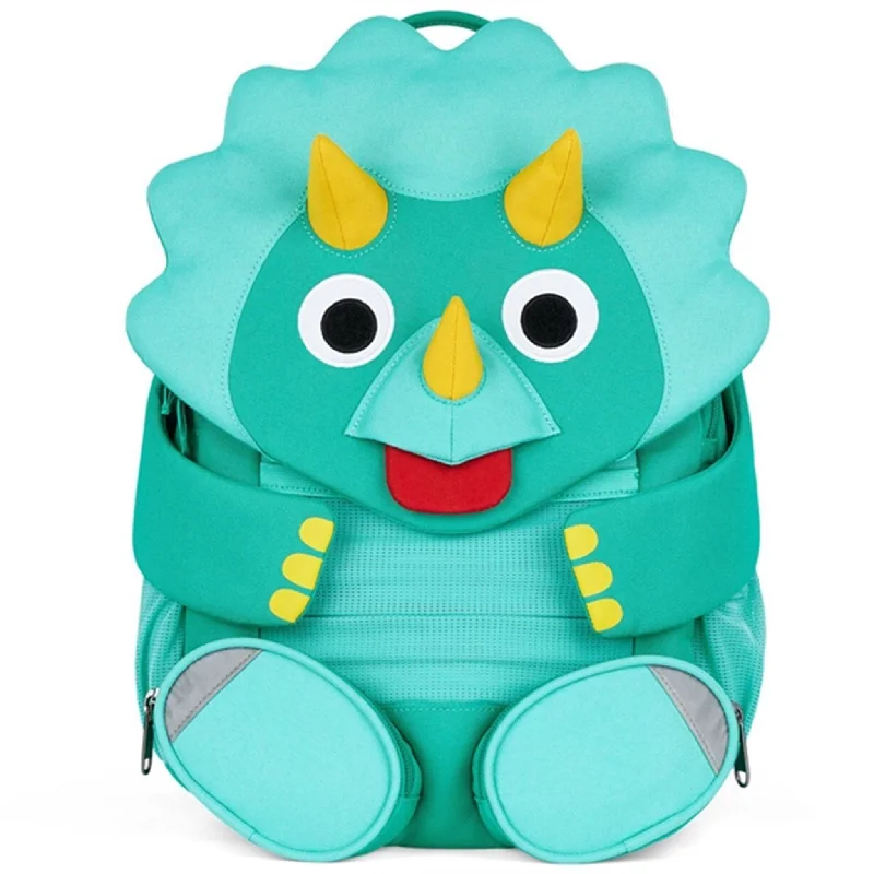 oversized backpack for family travel -Affenzahn Kindergarten Backpack Large Dinosaur