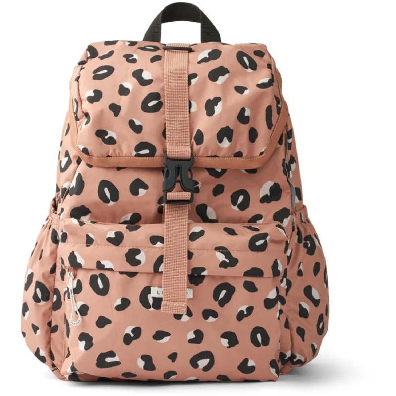 trendy backpack for urban explorers -LieWood Wild Leo / Tuscany Rose Christine School Backpack