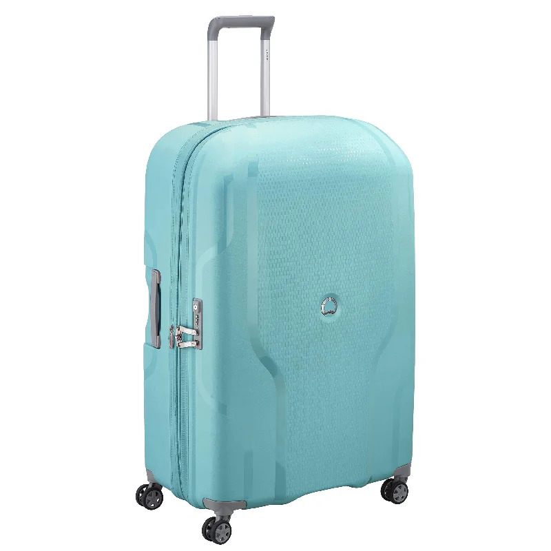 urban suitcase for city trips -Delsey Suitcase, Multicolour (Gris/Azul)