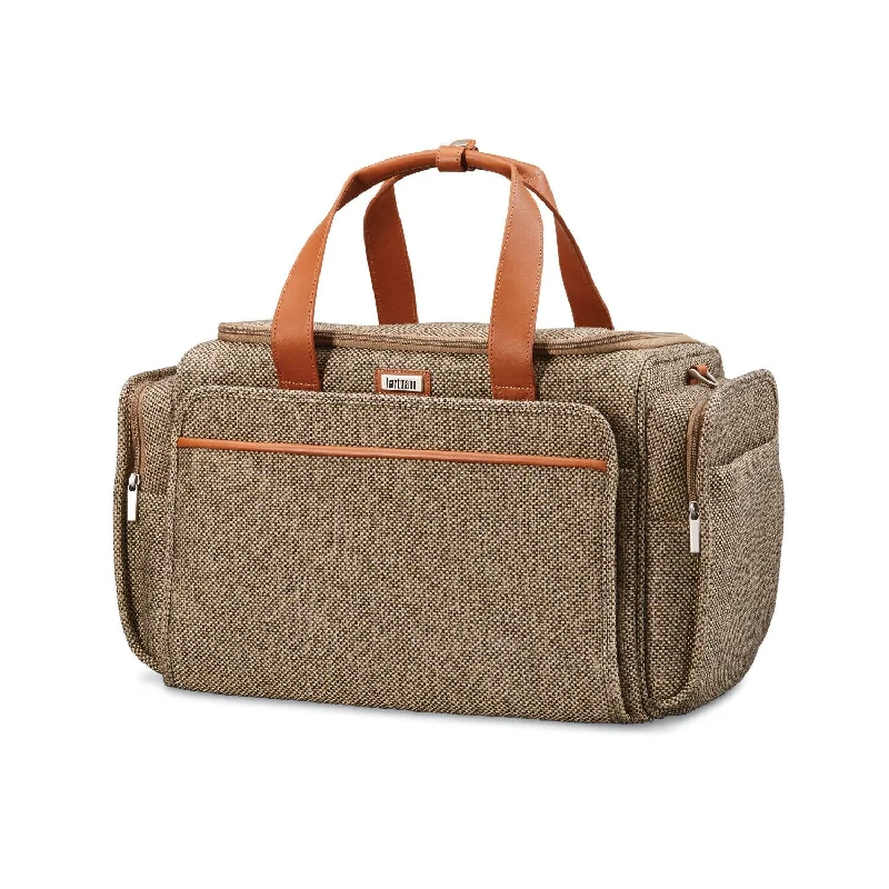 canvas duffel bags for classic journeys -Hartmann 105168-4652 Duffel Bag, Natural Tweed, One Size