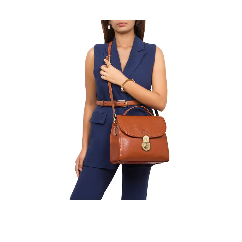 Oversized leather utility crossbody bag-MARINA CROSSBODY