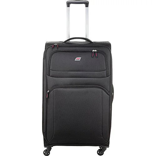 hard suitcase for firm trips -Andare Buenos Aires 29" 4 Wheel Spinner Upright (Black)