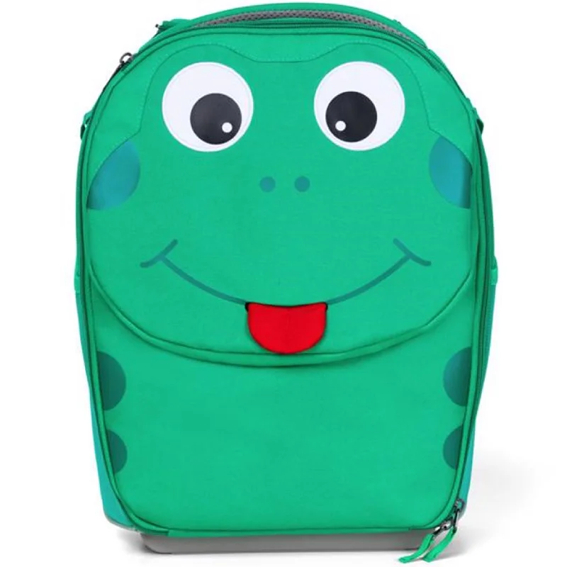 portable suitcase for easy trips -Affenzahn Suitcase Finn Frog