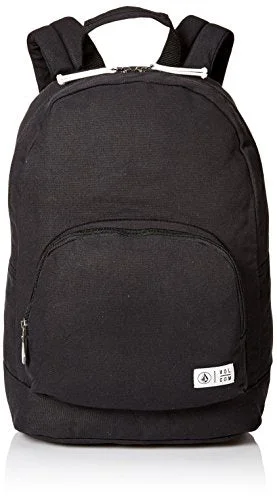 slim backpack for modern travel -Volcom Women'S Schoolyard Canvas Backpack