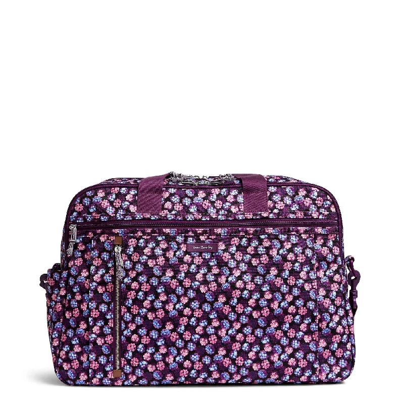 Adidas duffel bags for fitness -Vera Bradley Women's Lighten Up Weekender, Berry Burst