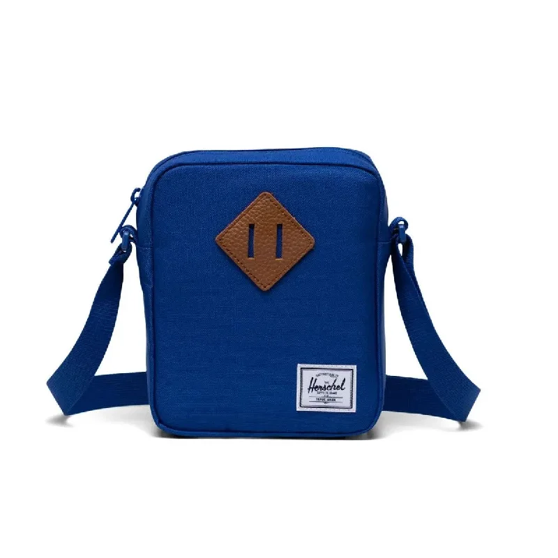 Soft tan crossbody bag-Heritage Crossbody - Royal Blue