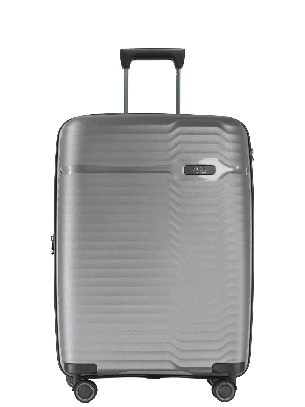 bronze suitcase with durable locks -Evolution KKDK Check-in M Suitcase