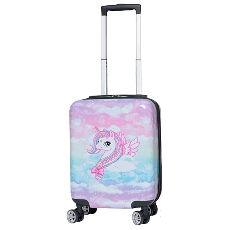 olive suitcase for nature trips -Beckmann Children's Suitcase Unicorn