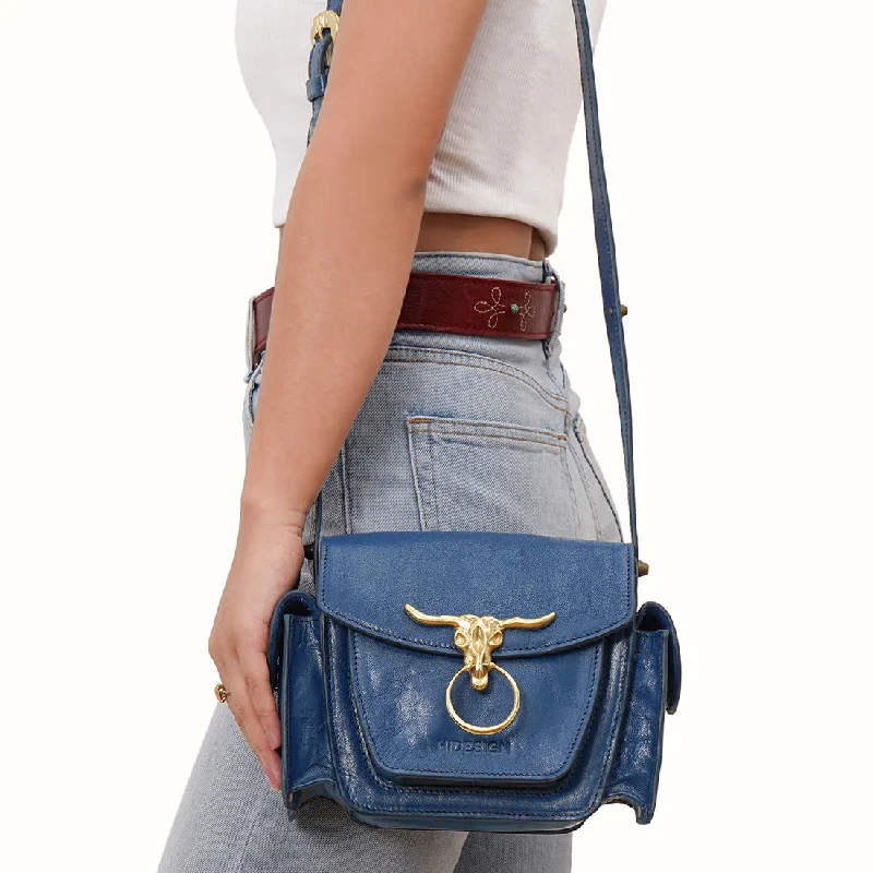 Adjustable grey crossbody bag-OKLAHOMA 01 SLING BAG