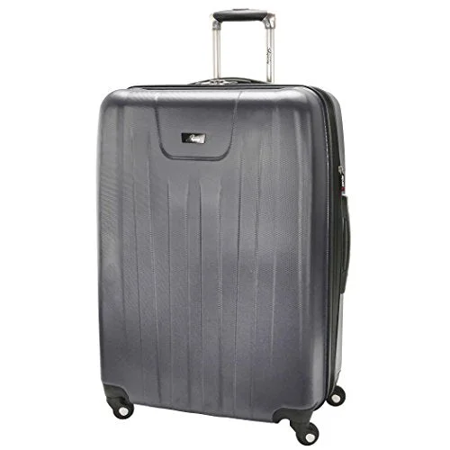 hard-case suitcase for firm packing -Skyway Nimbus 2.0 28-Inch 4 Wheel Expandable Upright, Silver, One Size