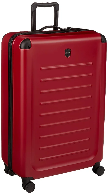 neat suitcase with extra pockets -Victorinox Luggage Spectra 2.0 32 Inch, Red, One Size