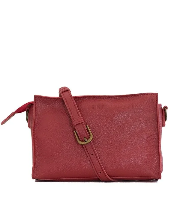 Soft blue crossbody bag-Zemp Palau Crossbody Bag | Red