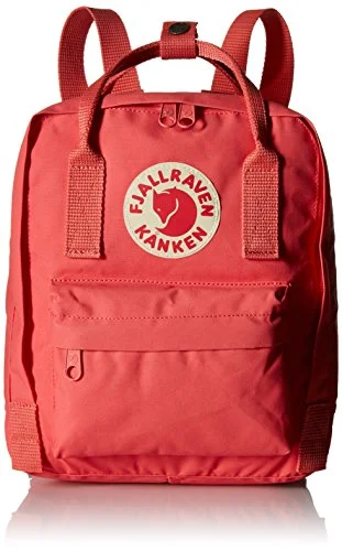 spacious duffel bags for long journeys -Fjallraven Kanken Mini Daypack, Peach Pink