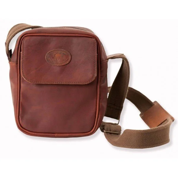 Sleek red crossbody bag-Melvill & Moon Leather Katunda Crossbody Bag | Brown