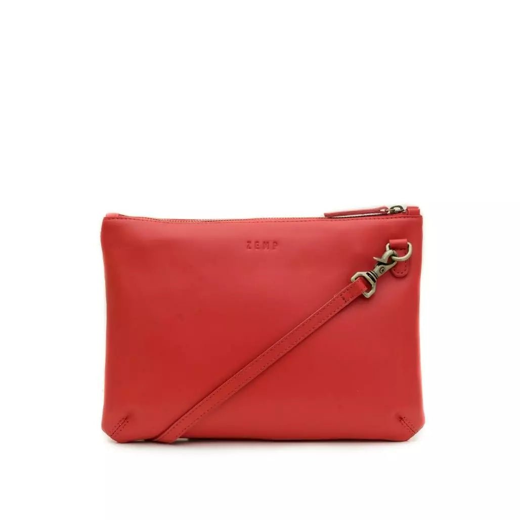 Soft purple crossbody bag-Zemp Amsterdam Sling Cross Body Bag (M) | Coral