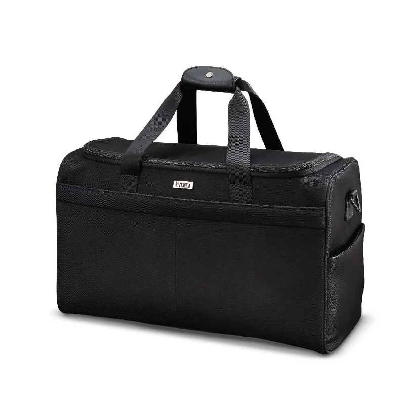 giant duffel bags for sports equipment -Hartmann Travel Duffel, Basalt Black