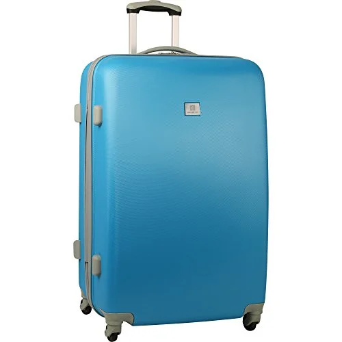 plush suitcase for elite travel -Anne Kle In Palm Springs 28 In Hardside Spinner, Turquoise