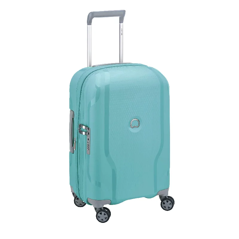 neon suitcase for bold visibility -Delsey Suitcase, Multicolour (Gris/Azul)