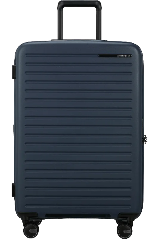 luxe suitcase for premium trips -Samsonite Upscape Spinner 68 Medium Suitcase with expansion