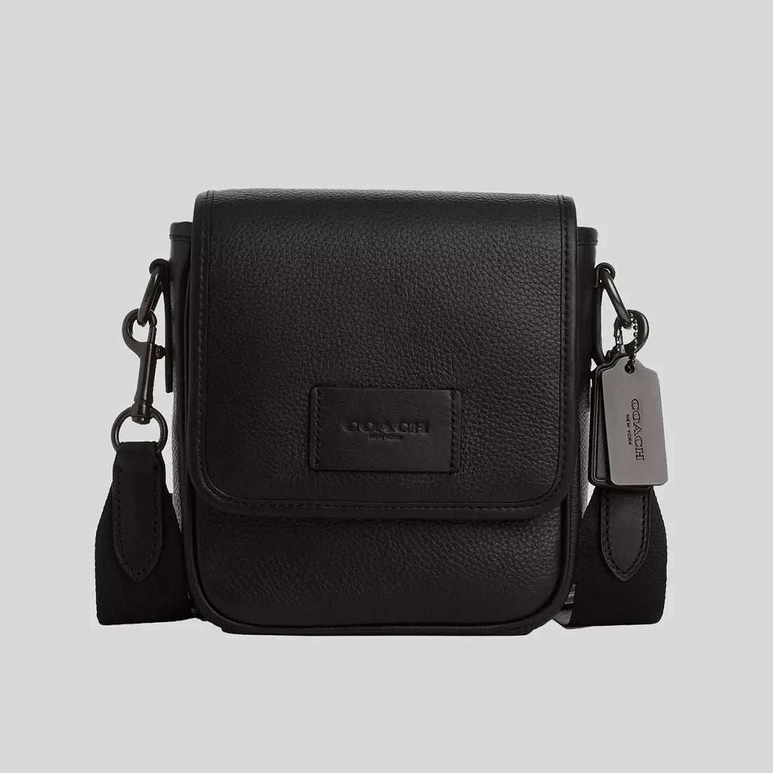 Lightweight foldable crossbody bag-COACH Lucas Crossbody Bag Black RS-CO914