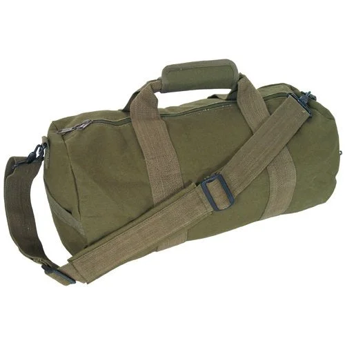 portable duffel bags for daily travel -Fox Outdoor Products Canvas Roll Bag, Olive Drab, 12 X 24-Inch