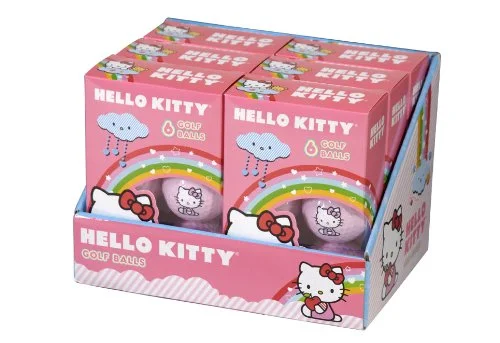 teal duffel bags for calm style -Hello Kitty Golf "The Collection" Golf Balls - Master Case 36 Balls